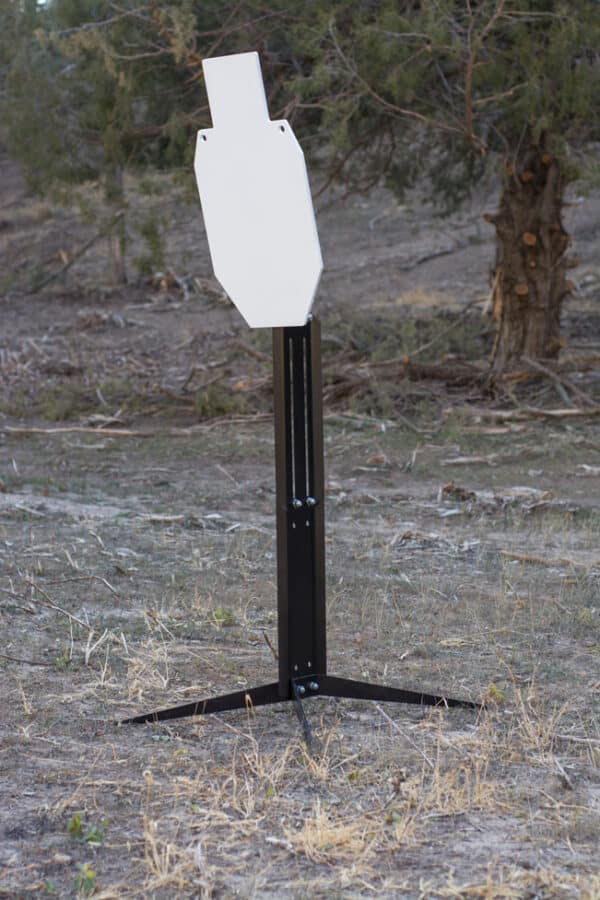 Target Setting Assembly Shop AR500 Steel Vertical Stand Assemblies | Angry Hornet Targets